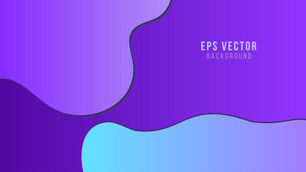 Purple Papercut Gradient Shape Background Abstract EPS Vector