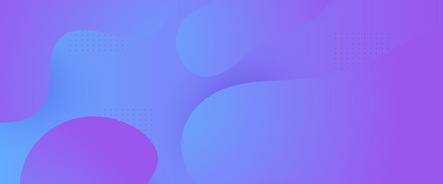 Purple violet vector abstract creative banner in minimal and simple trendy style
