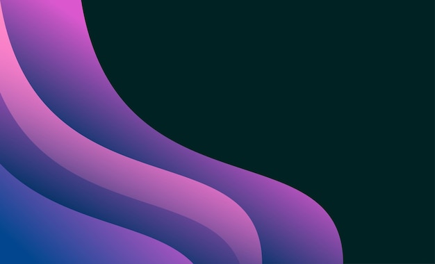Purple wave gradient abstrct design background