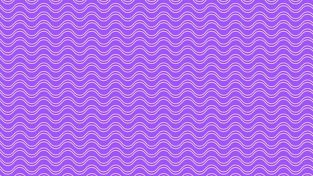 Purple wave line pattern vector image