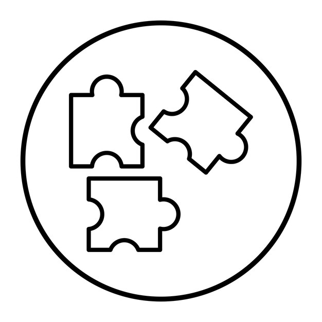 Puzzle Vector Illustration
