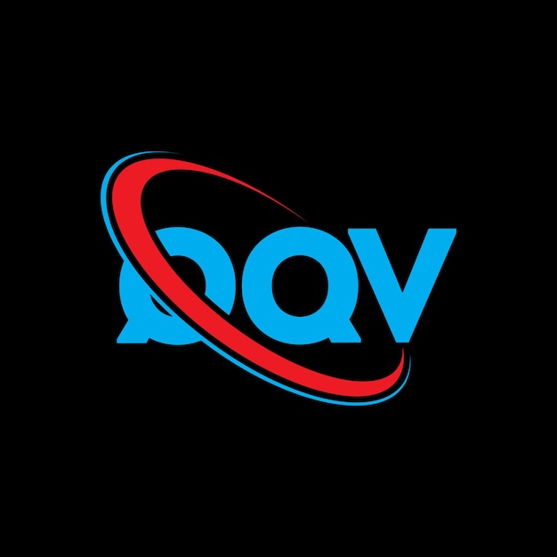 qqv logo qqv letter qqv letter logo design initials qqv logo linked with circle and uppercase monogram logo qqv typography for technology business and real estate brand