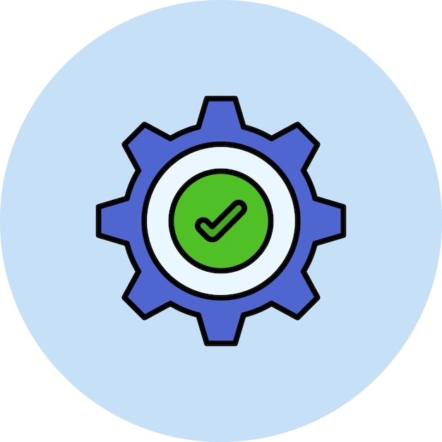 Quality Control Flat Illustration