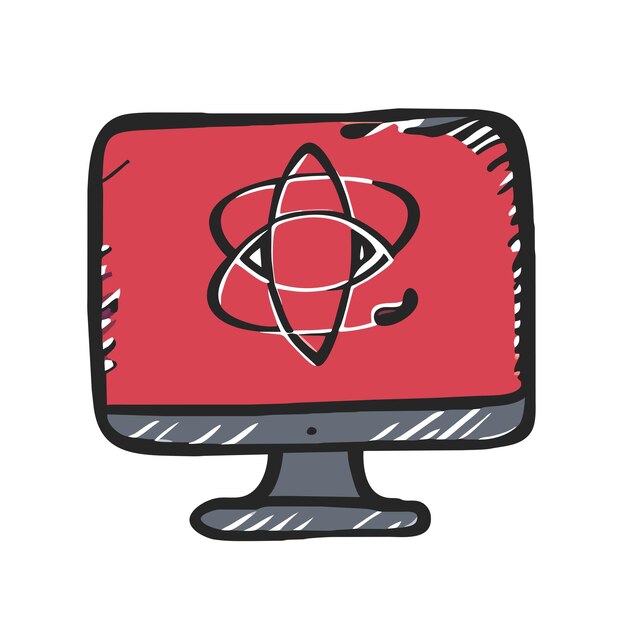 quantum computer programming vector graphics illustration EPS source file format lossless scaling ic