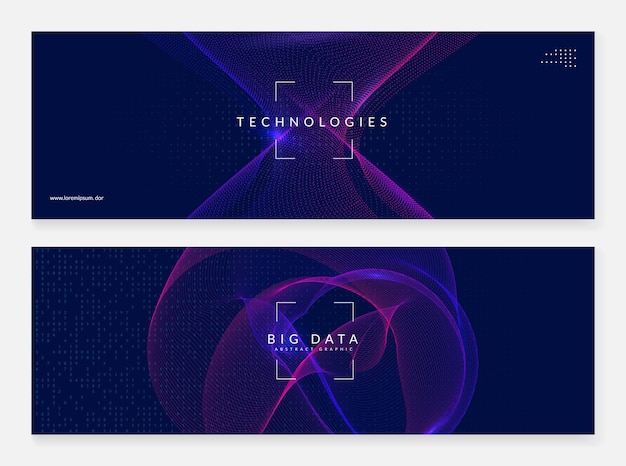 Quantum innovation computer Digital technology Artificial intelligence deep learning and big data concept Tech visual for wireless template Colorful quantum innovation computer backdrop