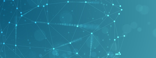 Quantum-processering. Dybdegående læring. Kunstig intelligens. Ny fremtidsteknologi til forretnings- eller videnskabspræsentation