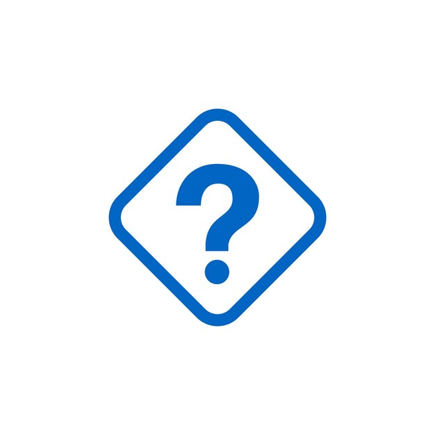 Question Mark Template Illustration Design Vector EPS 10