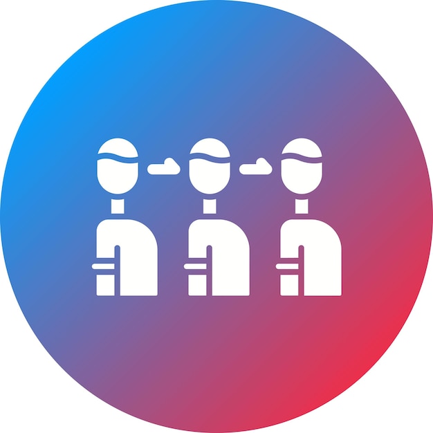 queue icon vector image can be used for untact world
