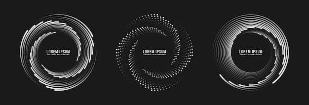 Radial speed Lines in Circle Form for comic books
