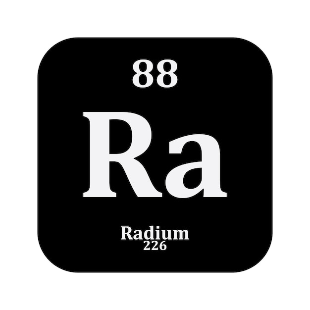 Radium chemistry iconchemical element in the periodic table