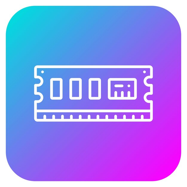 Ram vector icon Can be used for Computer and Hardware iconset