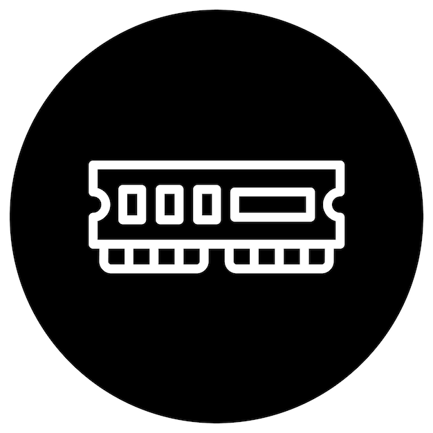 Ram Vector Icon Design Illustration