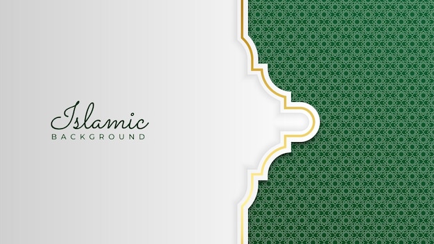 ramadan kareem background. ornamental arabic green pattern islamic design background. islamic background design for ramadan kareem