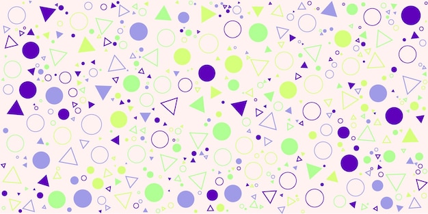 Random Colorful Geometric Pattern 52