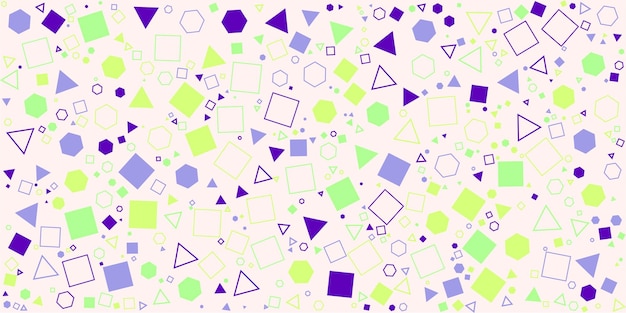 Random Colorful Geometric Pattern 76