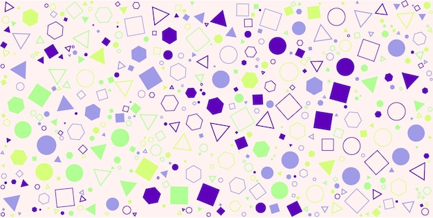 Random Colorful Geometric Pattern 83