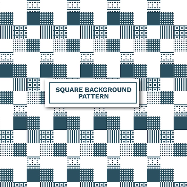 random square shape pattern background vector illustration