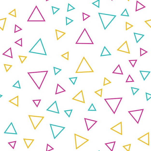 random triangles pattern, abstract background. geometrical simple illustration. creative ans luxury style