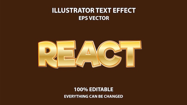 REACT EDITABLE TEXT EFFECT