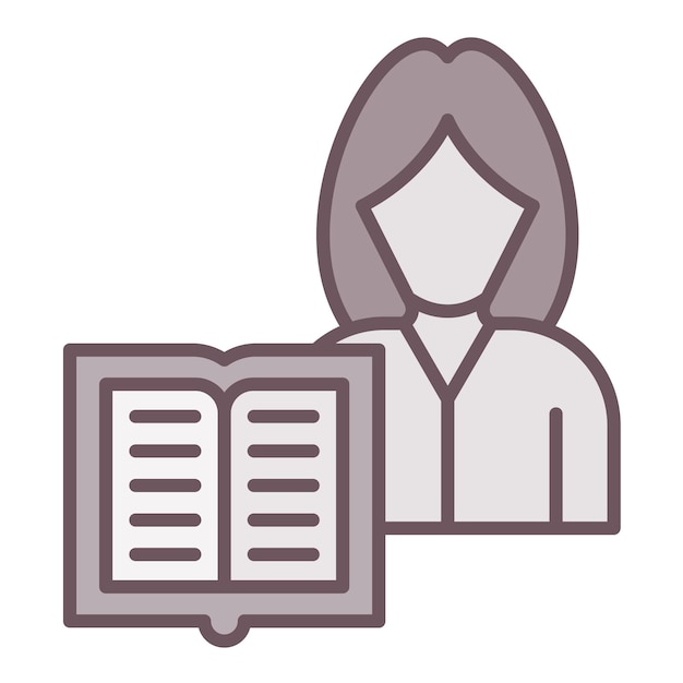 Readership icon vector image Can be used for Communication and Media
