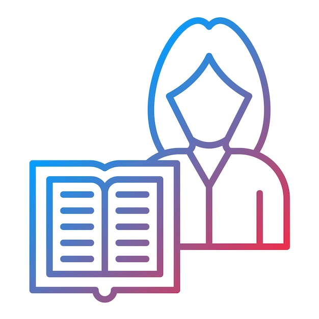 Readership icon vector image Can be used for Communication and Media