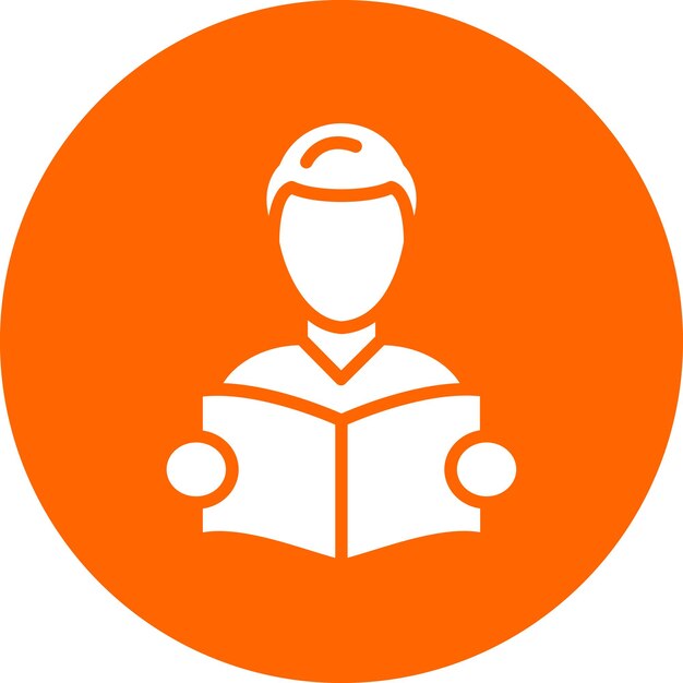 Reading Icon Style