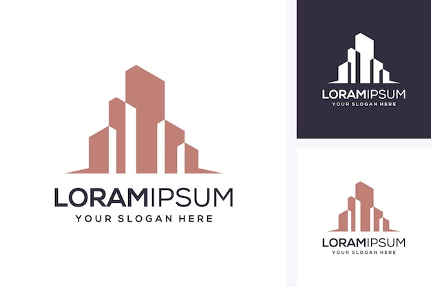 real estate logo design concept