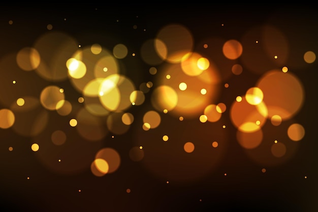 realistic bokeh background