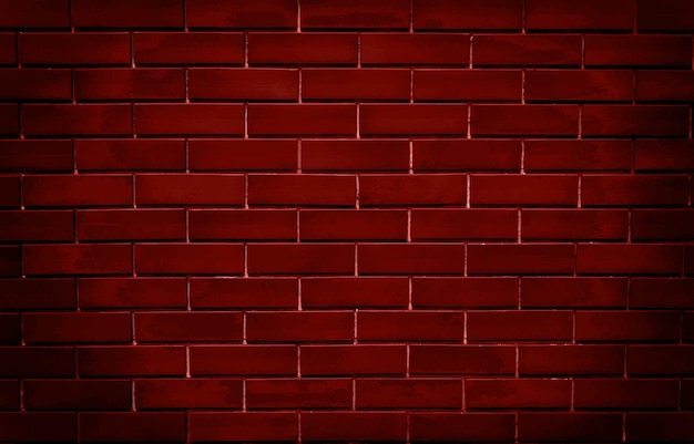 Realistic brick wall vector background background pattern for template and layout decoration