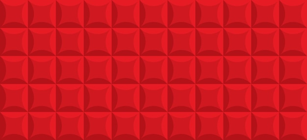 realistic red tile texture for decor interior with square shape geometric surface template luxury