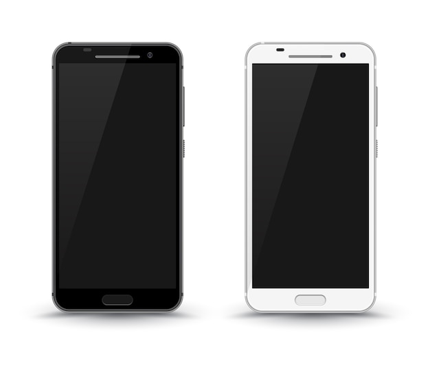Realistic smartphone easy place image 