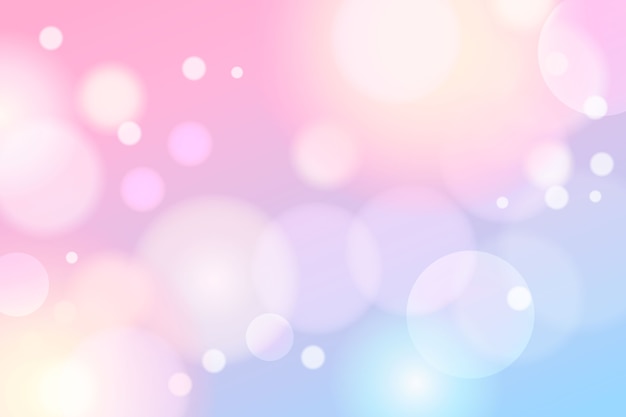 Realistisk bokeh-baggrund
