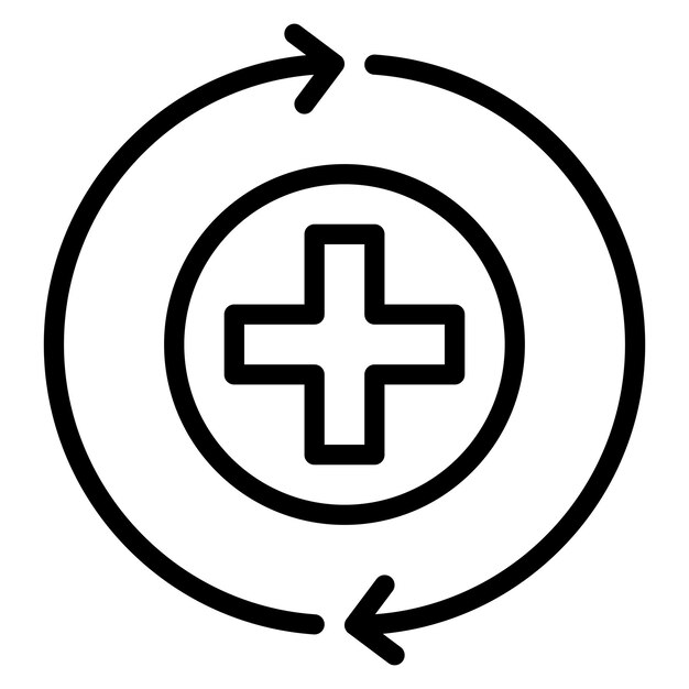 Recovery icon vector image Can be used for Addiction