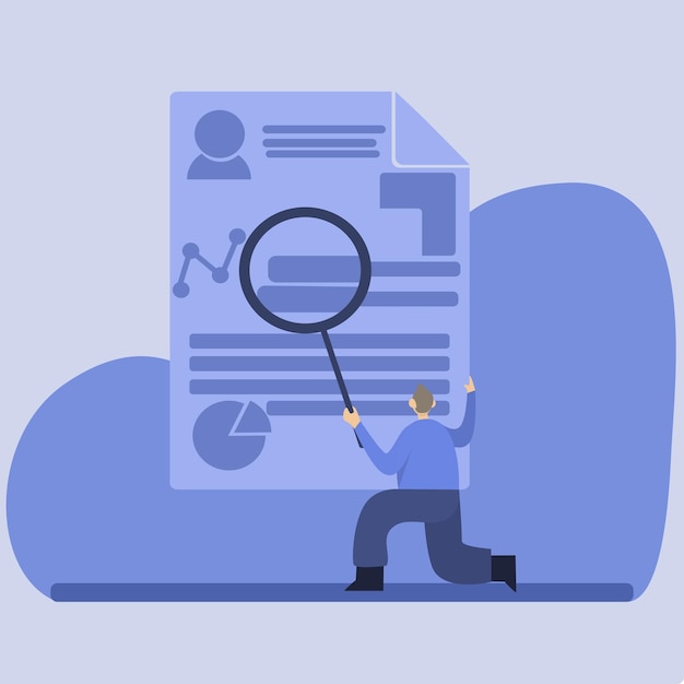 recruitment career and job job flat vector illustration Job interview recruitment agency