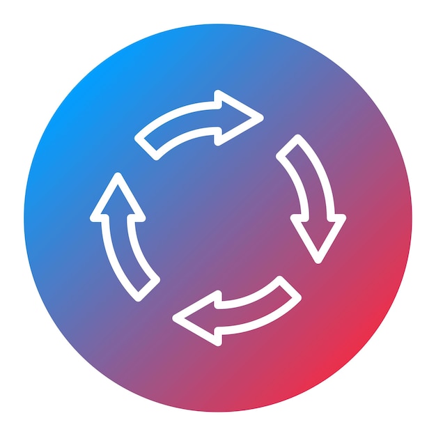Recycling icon vector image Can be used for Global Warming