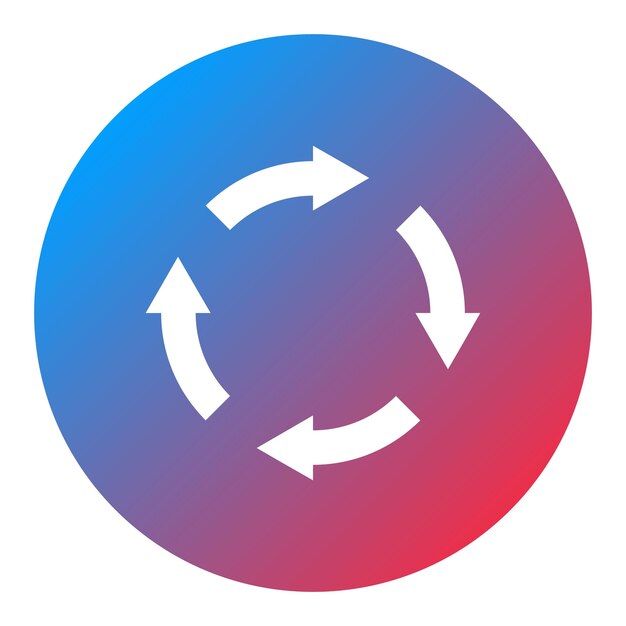 recycling icon vector image can be used for global warming