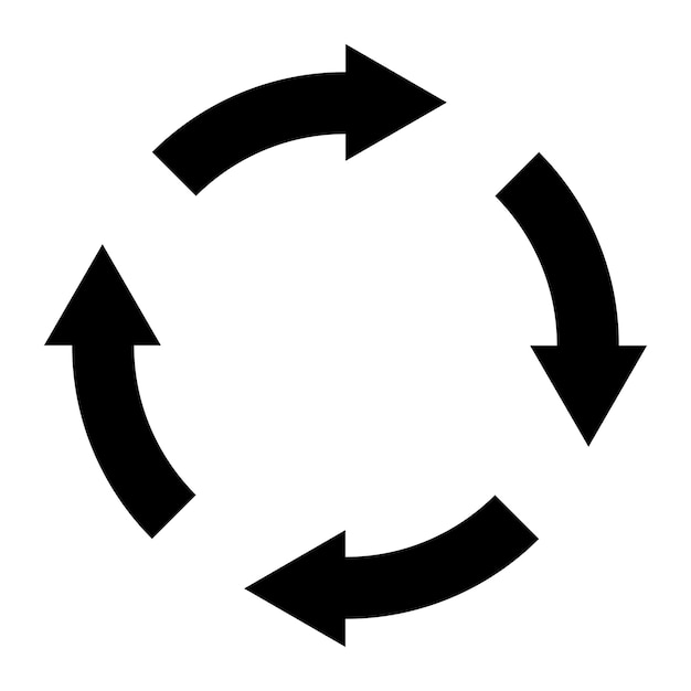 recycling icon vector image can be used for global warming