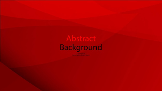 Red and black color background abstract art vector