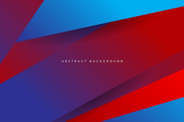 red and blue abstract modern background design
