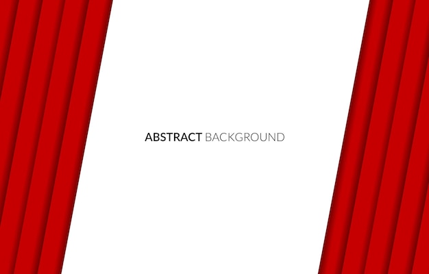 red and white color abstract background design element vector illustration