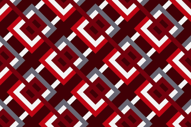 red and white squares are designed by the company of the company