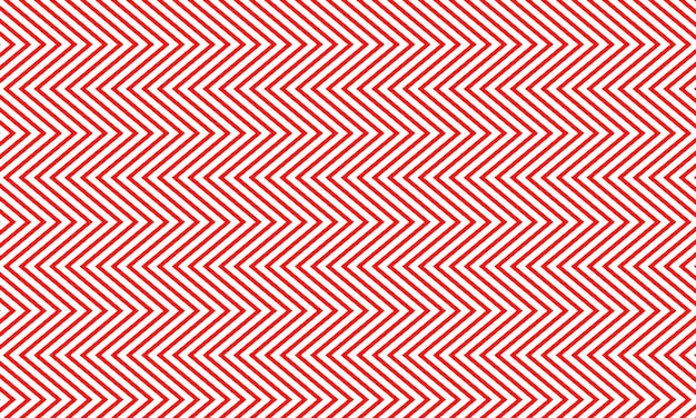 Red and White Zigzag Pattern