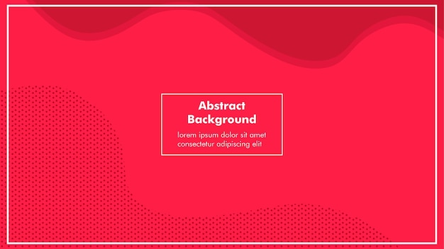 Red background with a white and red background
