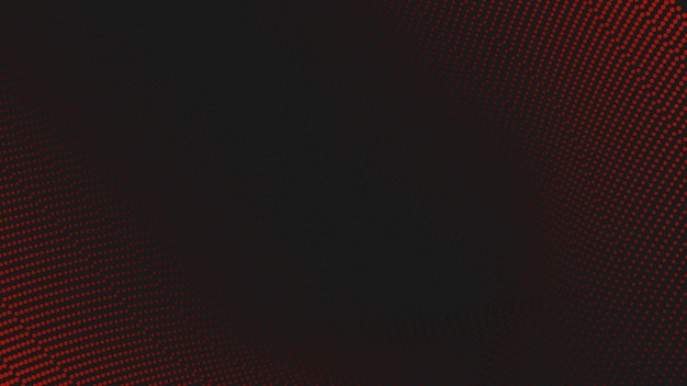 Red Black halftone abstract background for backdrop
