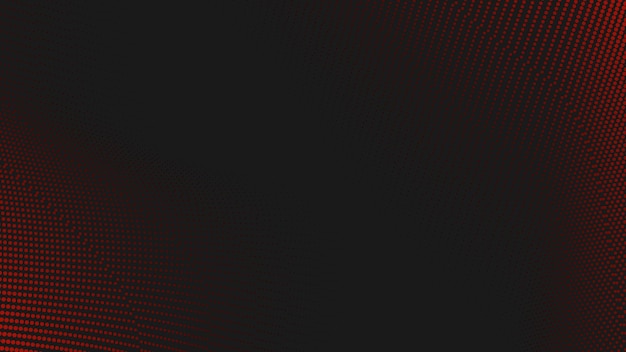 Red Black halftone abstract background for backdrop
