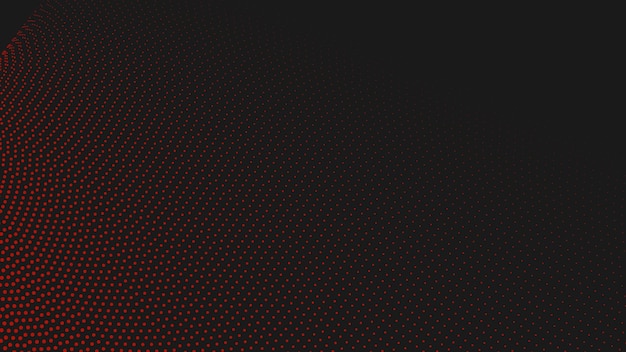 Red Black halftone abstract background for backdrop