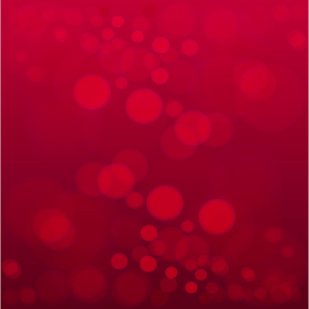 Red bookeh background Vector illustration