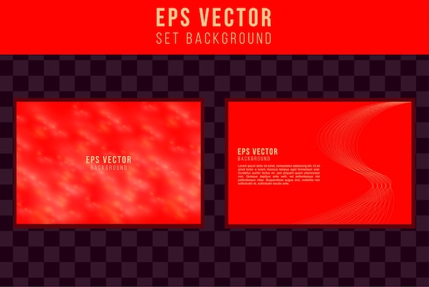 Red color background abstract art vector