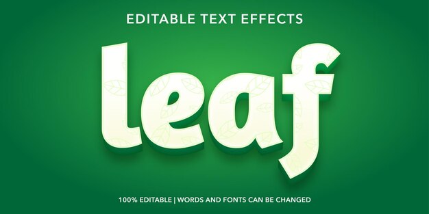 Red Editable Text Effect