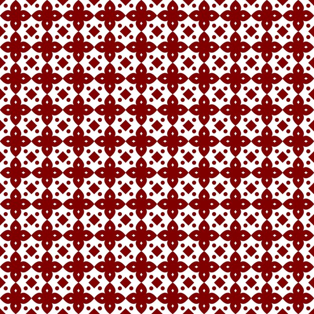 Red floral pattern vector illustration, suitable as a background and others.